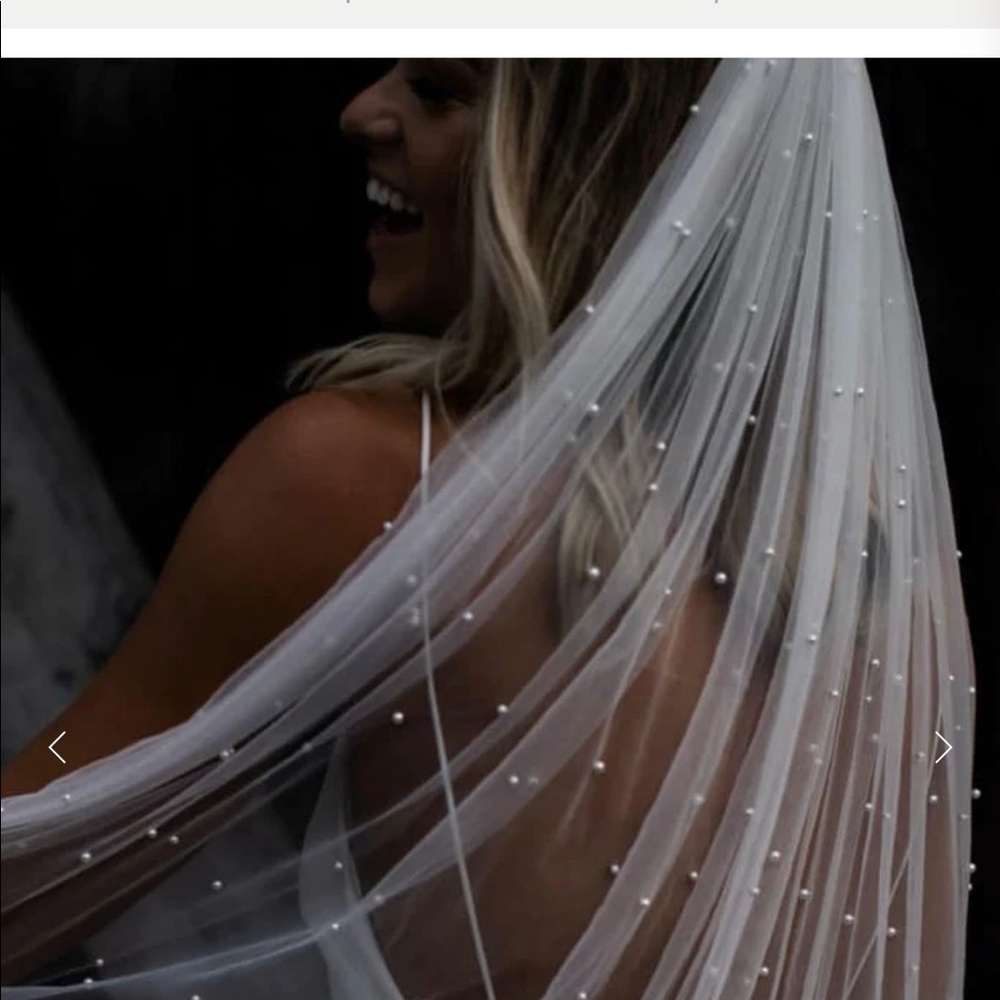 Grace Loves Lace Long Pearly Veil